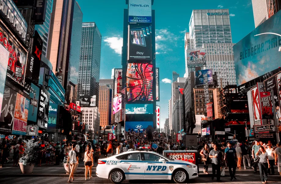 Travl dag på Times Square