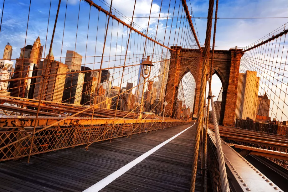 Brooklyn Bridge in New York