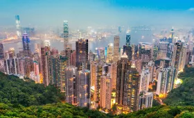 Victoria Peak - udsigt over Hong Kong