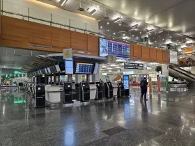 Check-in counters, international terminal