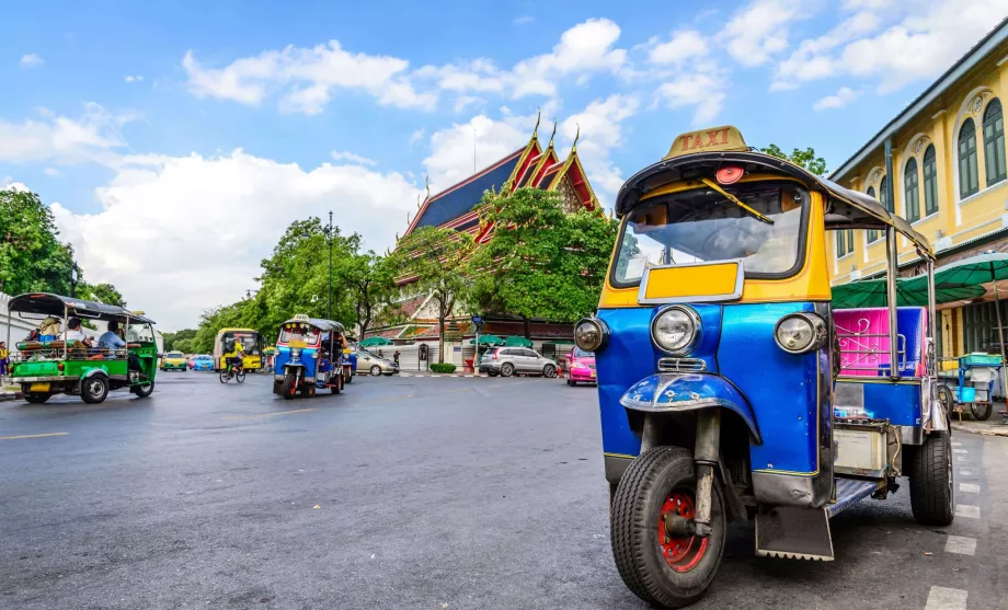 Tuktuk i Bangkok