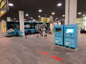 Aerobus stop at Terminal 1