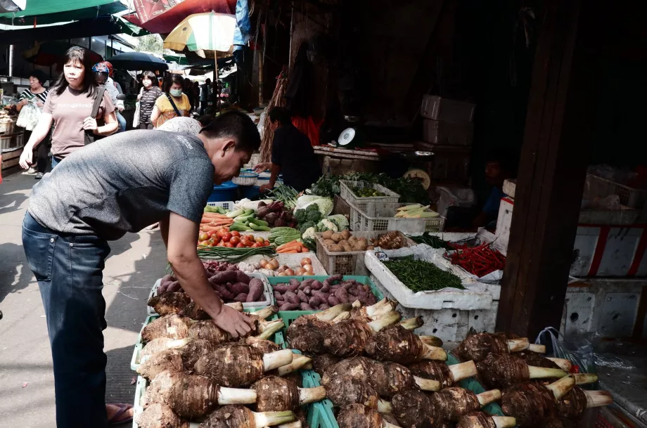 Markedsplads i Jakarta