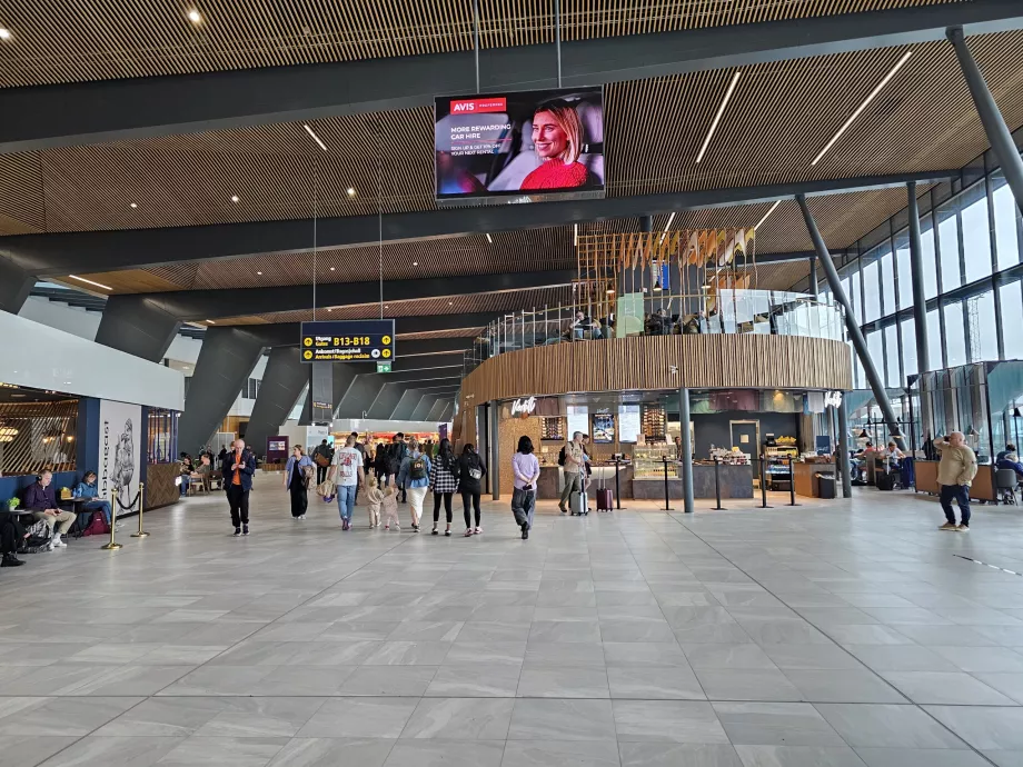 Transitzone i Bergen Lufthavn