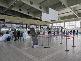 Rennes Lufthavns check-in hal