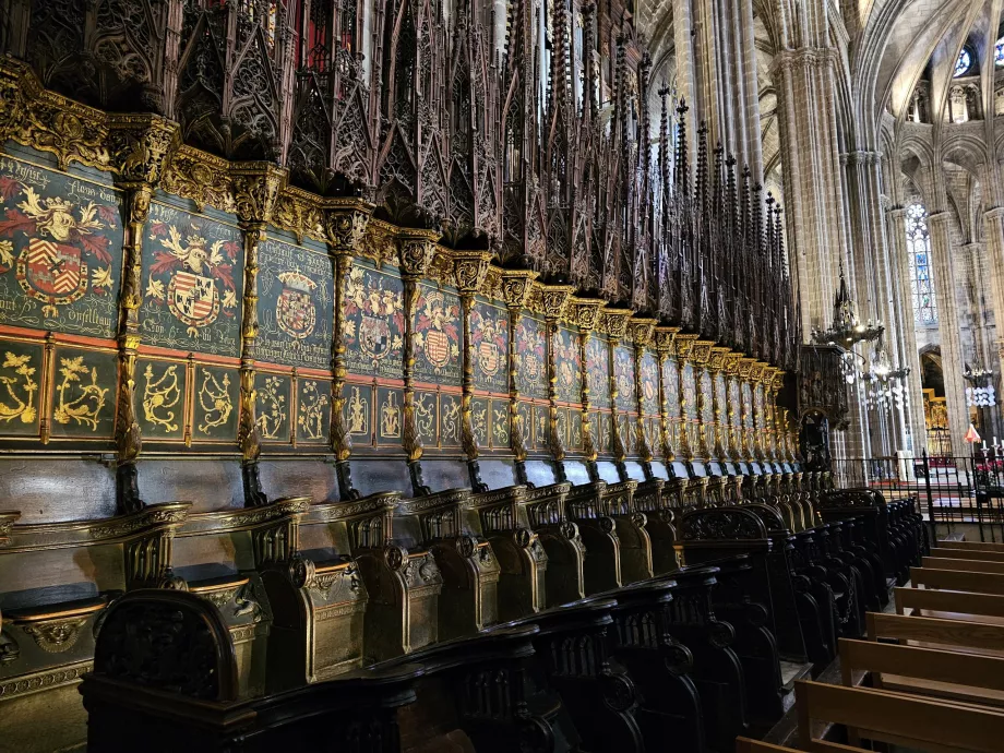 Barcelonas katedral, interiør