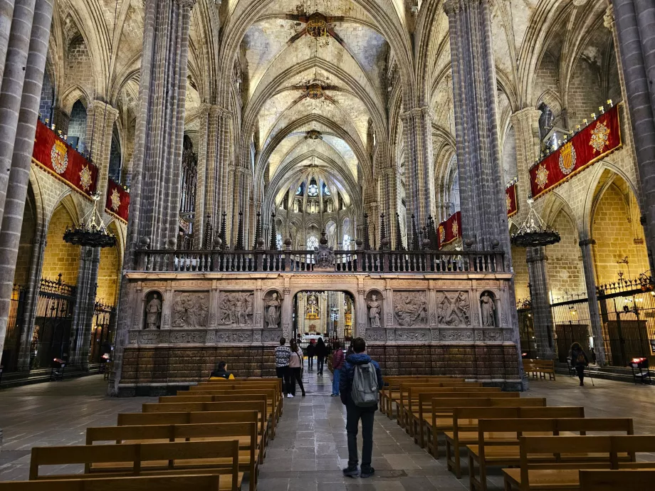 Barcelonas katedral, interiør