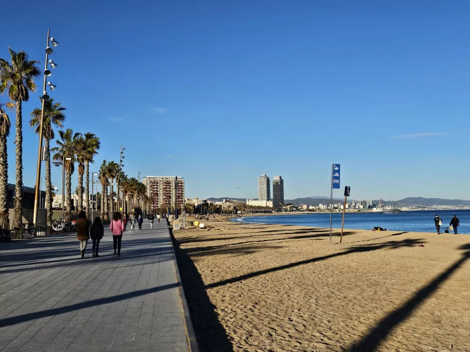 Barceloneta-stranden