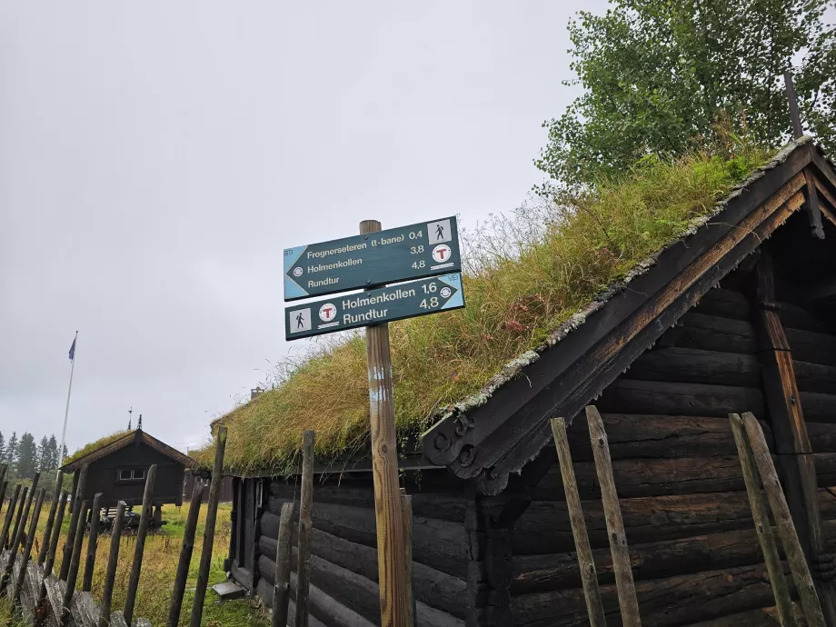 Vandring i Holmenkollen