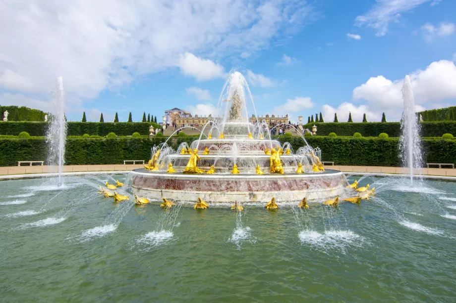 Latona-fontænen i Versailles