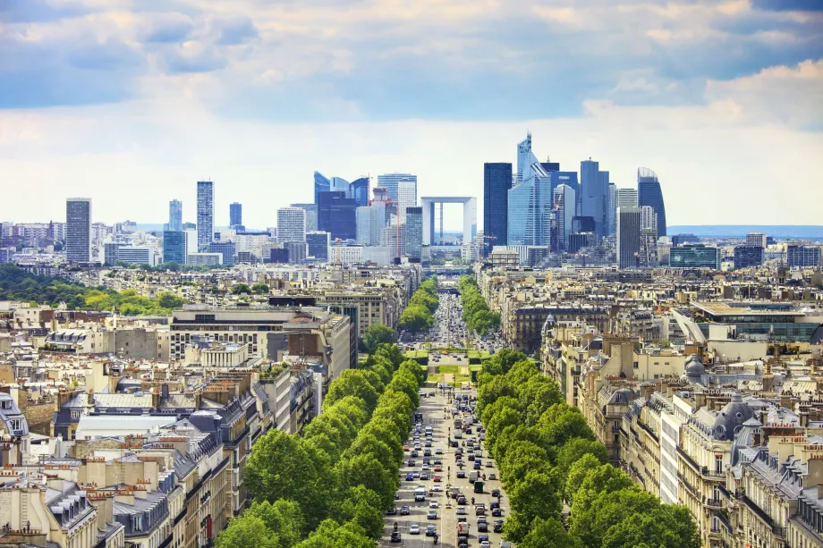 Panorama over La Défense