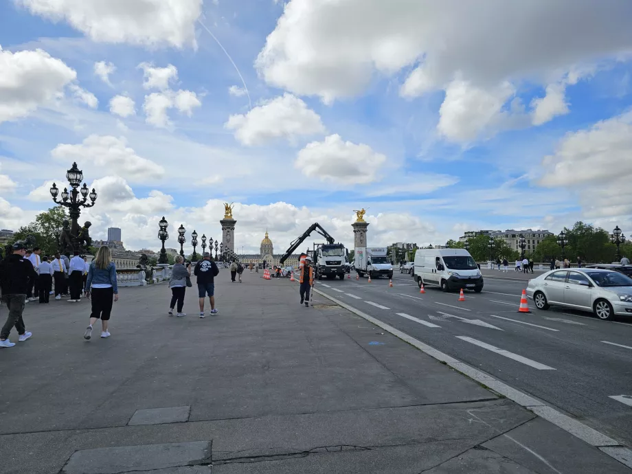 Den brede Pont Alexandre III.