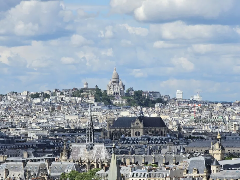 Udsigt over Montmartre fra Pantheon