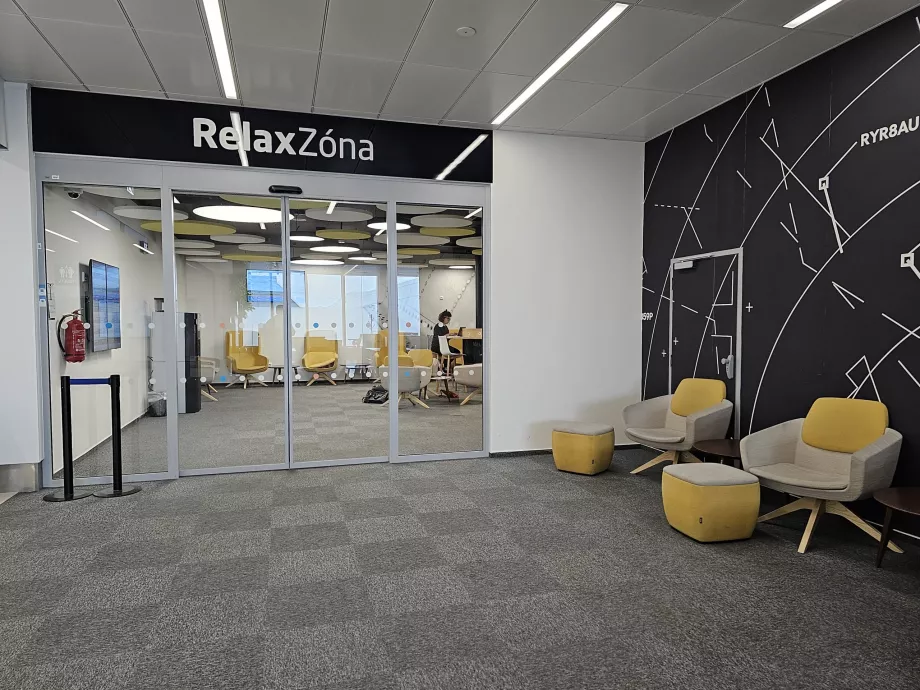 Relax-zone i Terminal 1