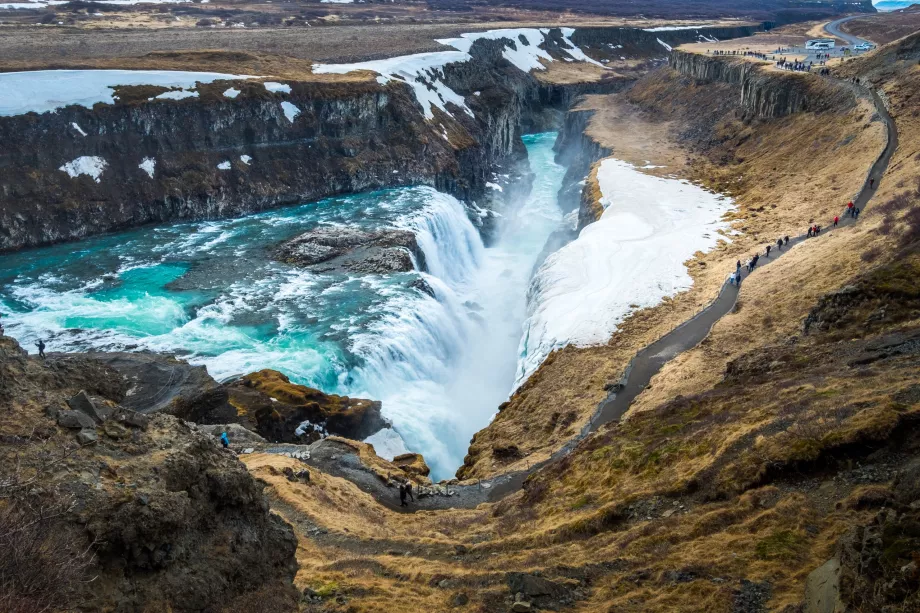 Gullfoss' udsigtspunkt