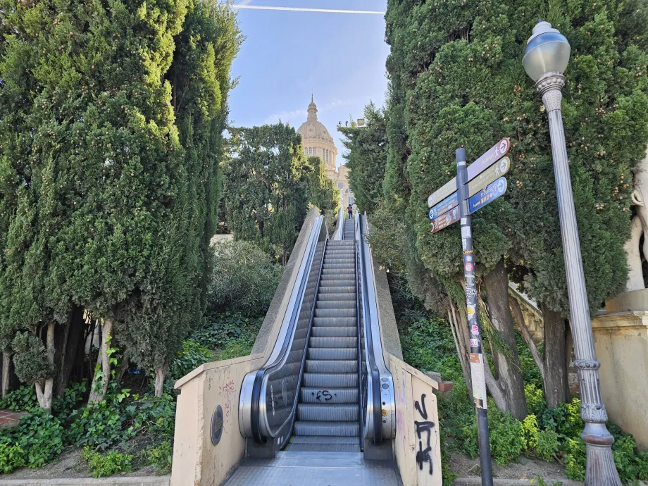 Rulletrapper til Palau Nacional