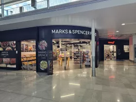 Supermarked, offentligt område, Terminal 2F (ankomst)