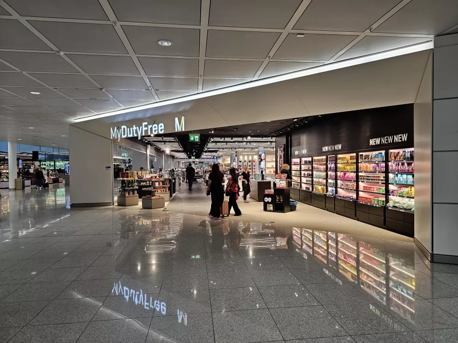 Duty Free, Terminal 2, afgangsgate K