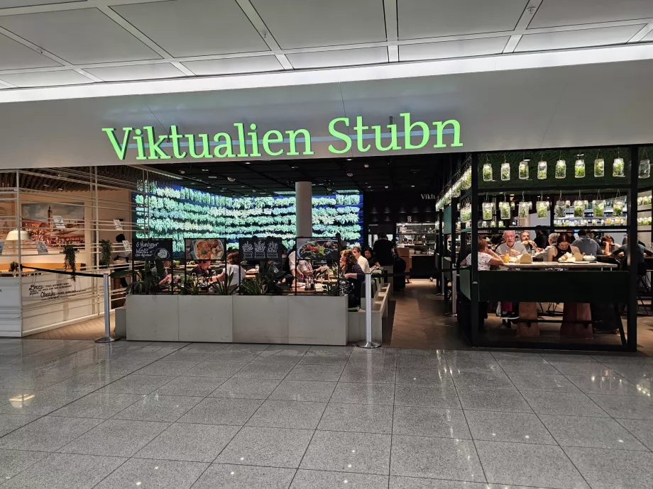 Restaurant i transitområdet i Terminal 2