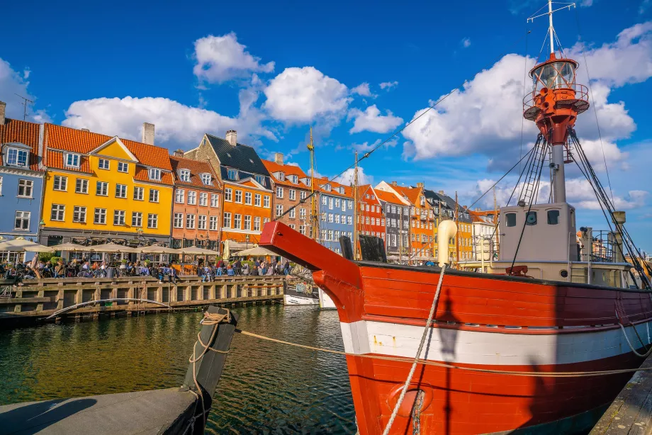 Gamle skibe Nyhavn