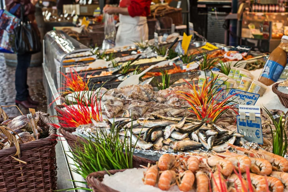 Markeder på Rue Mouffetard