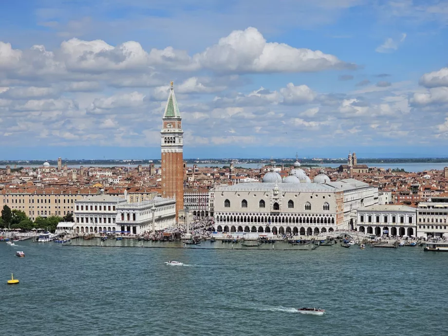 Udsigt fra San Giorgio Maggiore