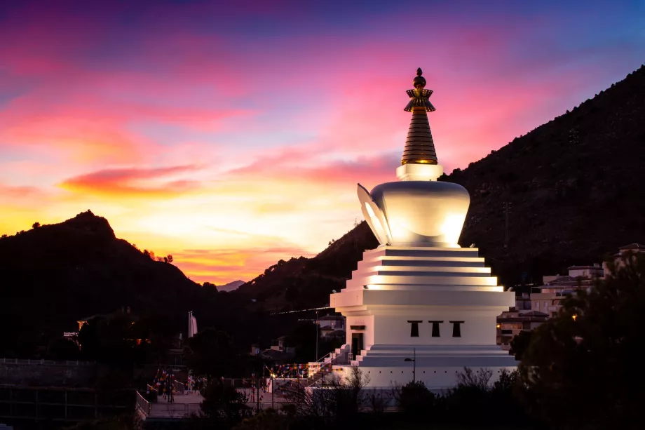 Buddhistisk Stupa Benalmadena