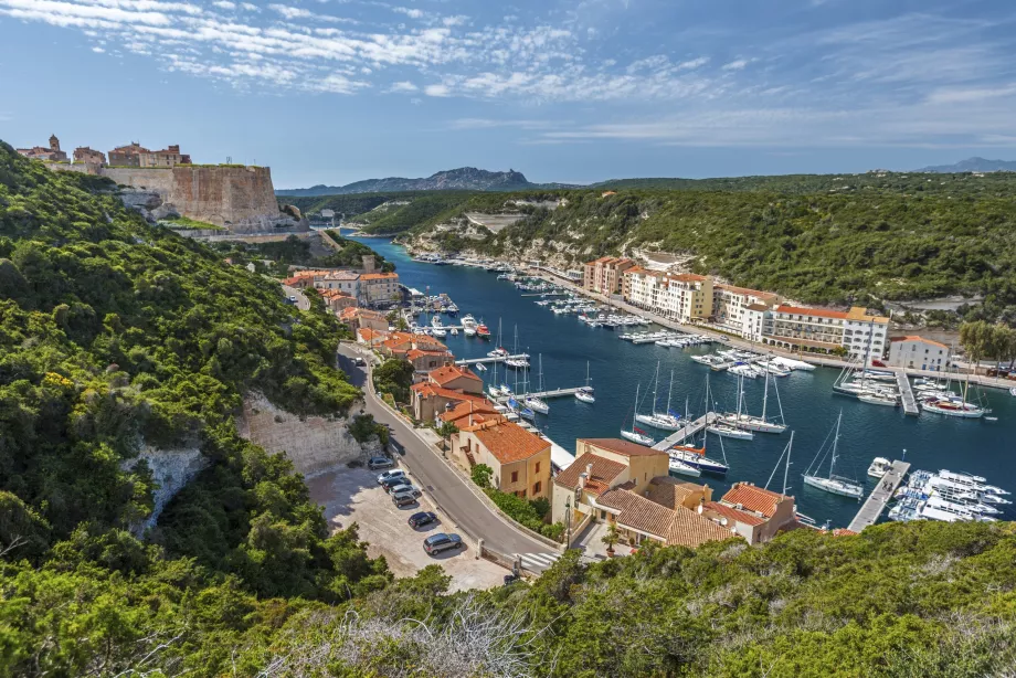 Havnen i Bonifacio