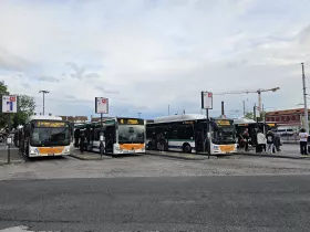 Busstoppesteder i Piazzale Roma