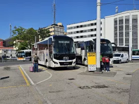 ATVO-stop i retning af lufthavnen, Piazzale Roma