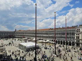 Piazza San Marco, udsigt fra galleriet