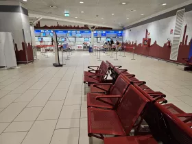 Sæder i Bologna Lufthavn