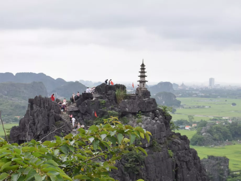 Han Mua udsigtspunkt, Ninh Binh, Vietnam