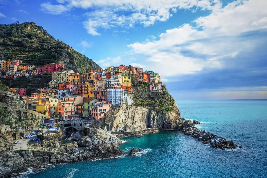 Manarola om dagen