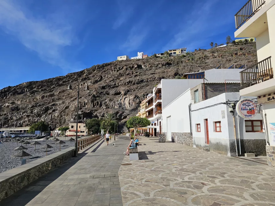 Playa Santiago-promenaden