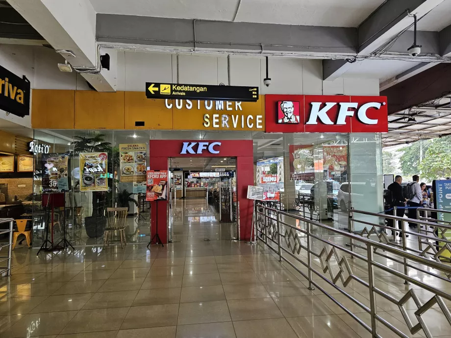 KFC foran ankomsthallen