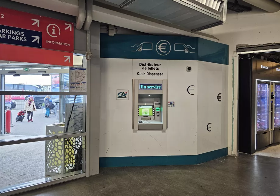 Hæveautomat i Terminal 1