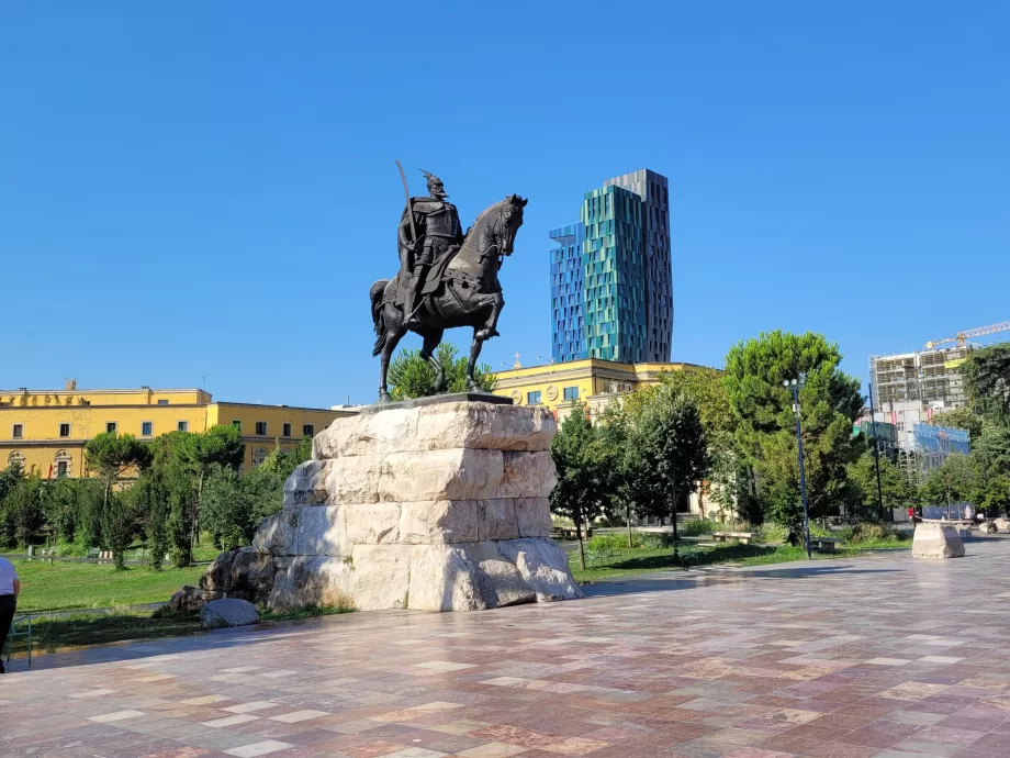 Statue af Skanderbeg