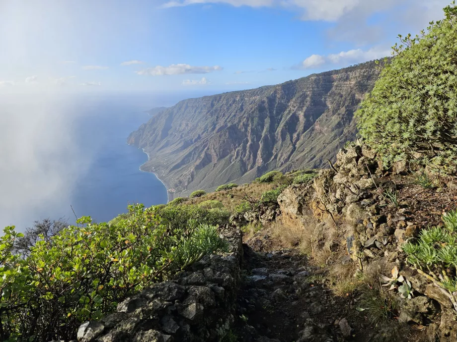 Mirador de Isora-stien