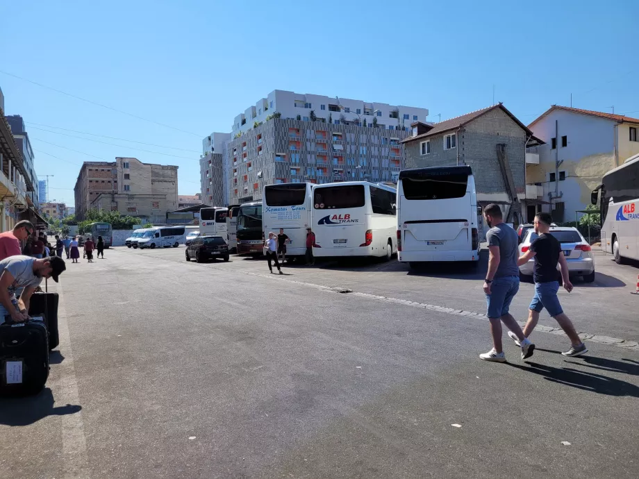 Den internationale busstation