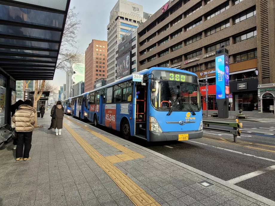 Blå bus, Seoul