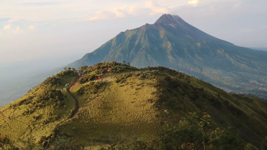 Teltlejr, Mount Merbabu