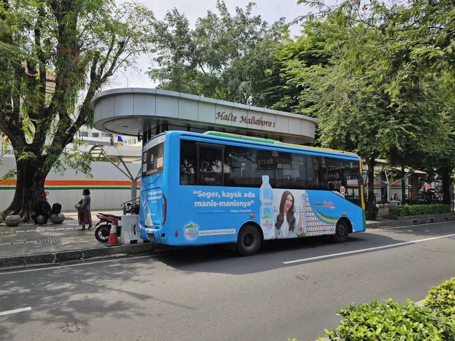 Bus til Malioboro