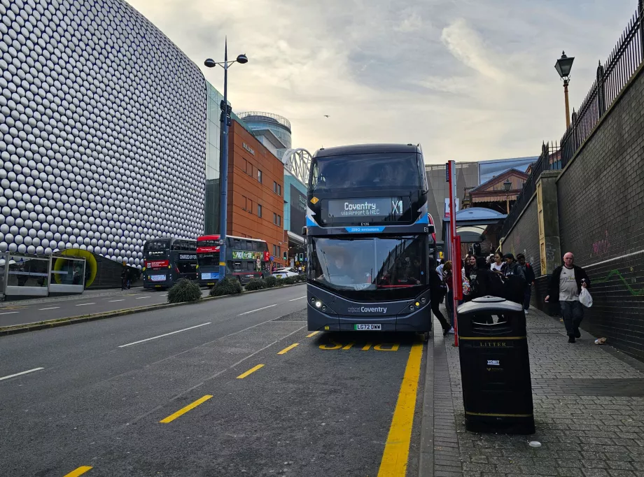 Lufthavnens busstoppested - Moor Street