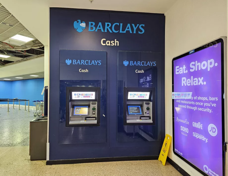 Barclays pengeautomat