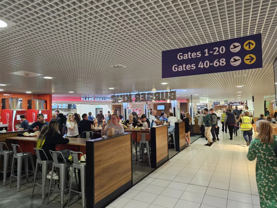 Food Court, transitområde