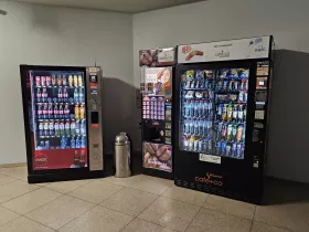 Salgsautomater i Brno lufthavn