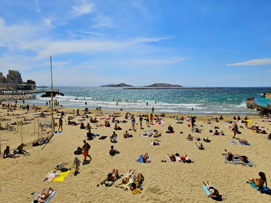 Plage des Catalans