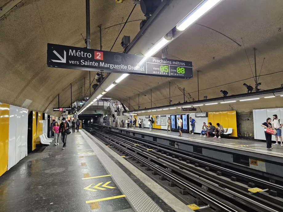 Metrostationer i Marseille