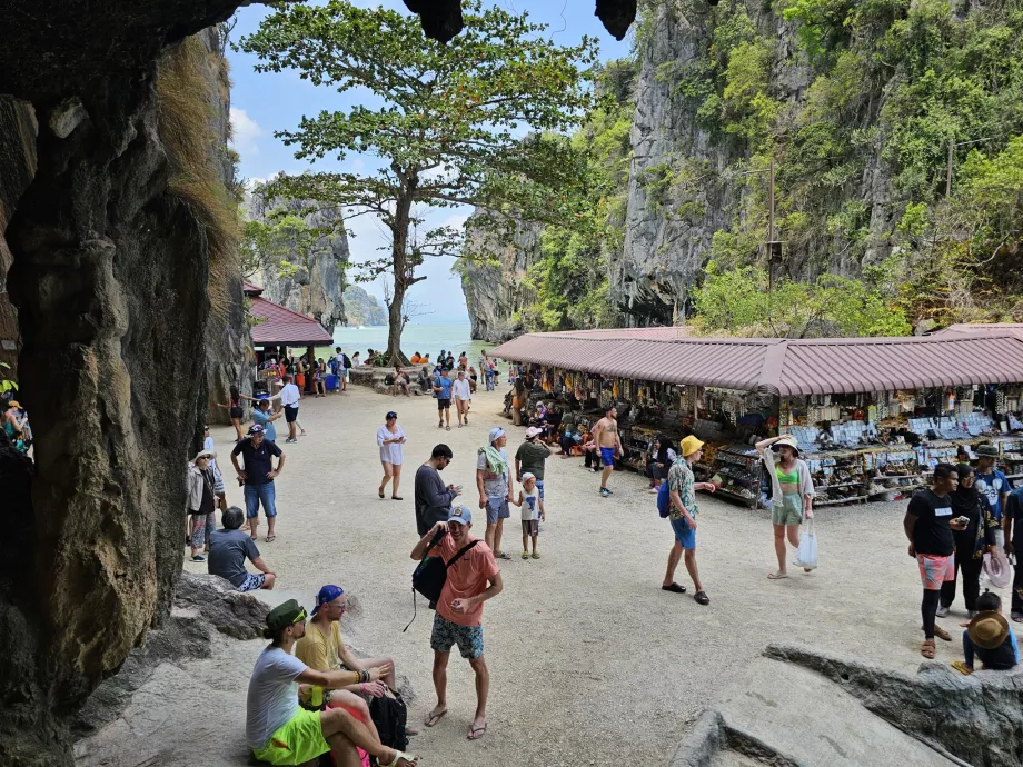 Butikker på James Bond Island